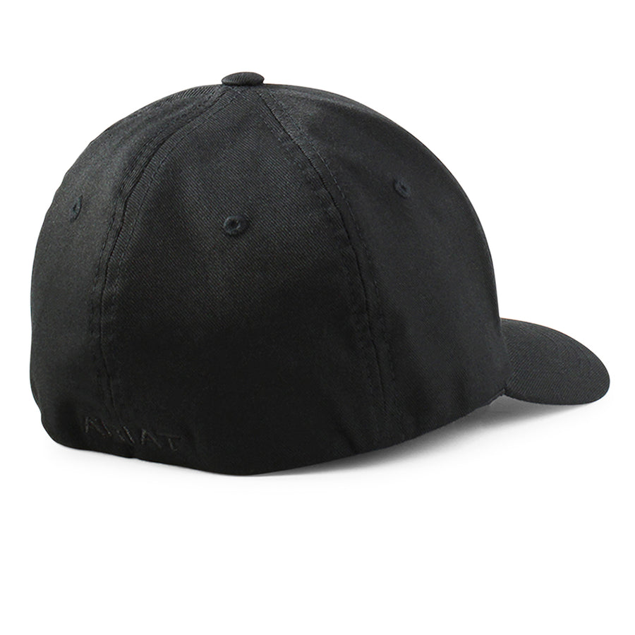 ARIAT Men's Westen Black Flat Cap
