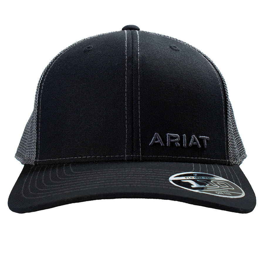 Ariat Men's Solid Black Corner Brand