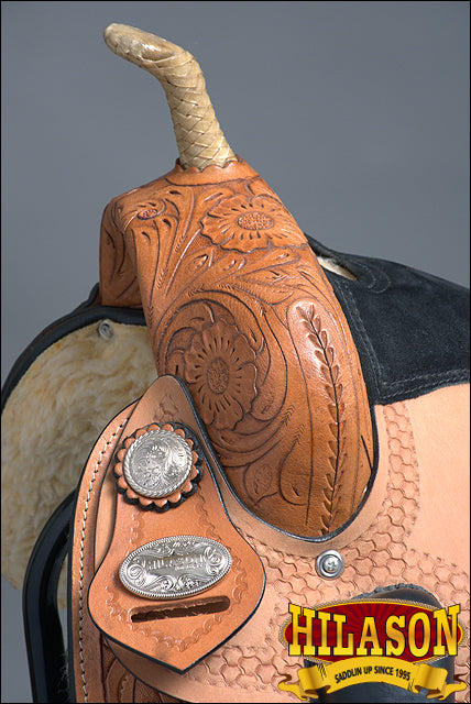 Western Horse Saddle American Leather Flex Trail Barrel Racing By Hilason