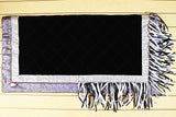 Hilason Western Show Barrel Racing Rodeo Saddle Blanket Pad Black
