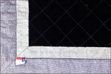 Hilason Western Show Barrel Racing Rodeo Saddle Blanket Pad Black