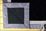 Hilason Western Show Barrel Racing Rodeo Saddle Blanket Pad Black