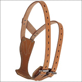 Weaver Leather Medium Miracle Russet Horse Breast Collar With Non Rust Ss