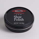 Kelly'S Paste Wax Shoe Polish Brown 1 Ounce