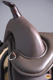 Horse English Treeless Saddle Hilason Endurance Trail Pleasure Leather