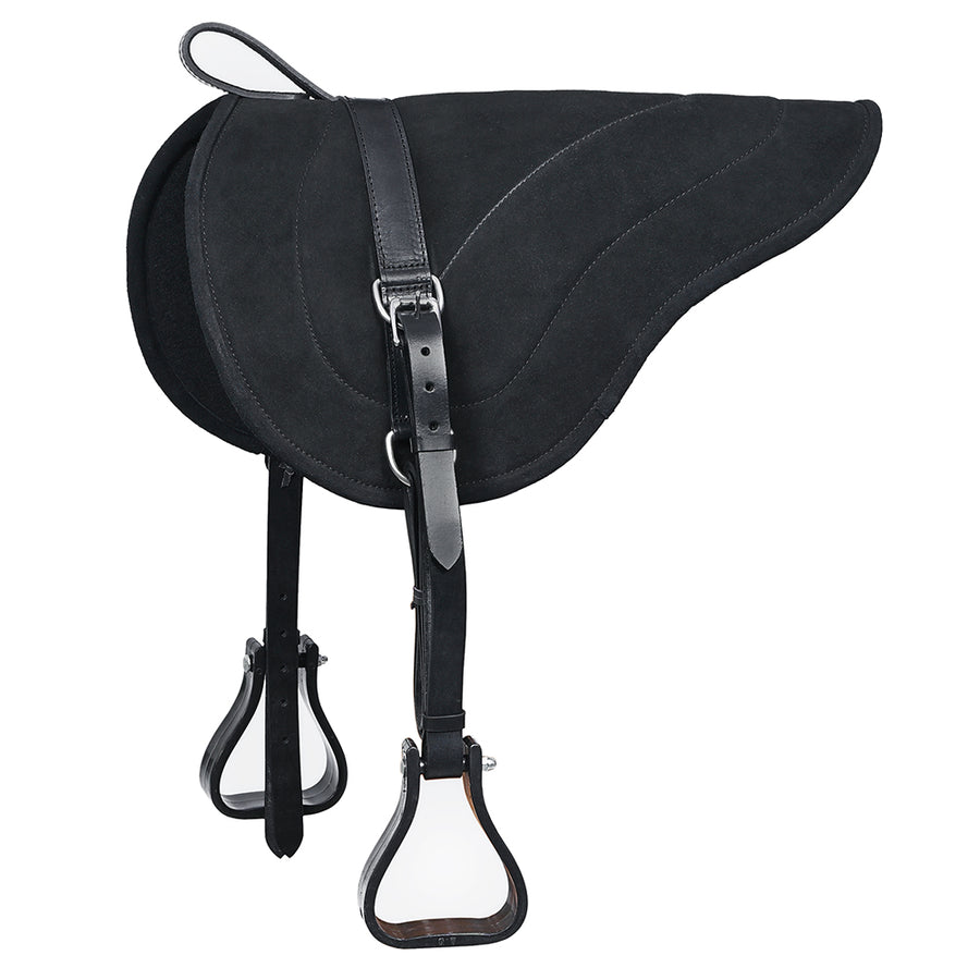 Hilason Natural Horsemanship Leather Bareback Western Treeless Saddle Pad - Uhorse