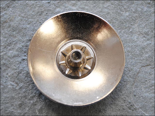 HILASON Tone Finishing Round Conchos Copper Dome Silver And Brown | Western Concho Belt Slotted