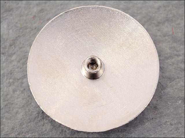 HILASON Screw Back Concho Nickel Wheel Shape W/Rope Edge Saddle Pink Color | Bridle Conchos Slotted