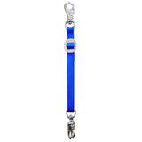 Weaver Blue Nylon Tack Horse Trailer Tie Nickel Plated Hardware
