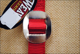 Weaver Red Nylon Tack Horse Trailer Tie Nickel Plated Hardware