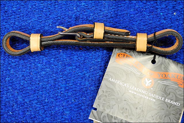Circle Y Horse Tack Leather Curb Strap Ultra Lite