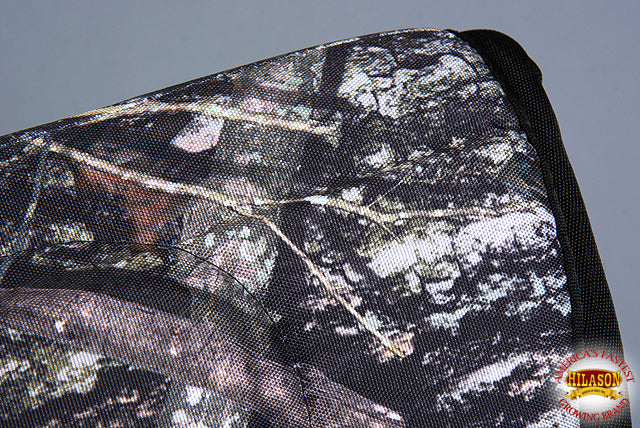 30" X 34" Hilason Shock Absorbing Anti Slip Western Round Saddle Pad Camo