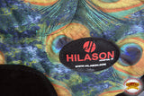 30" X 32" Hilason  Shock Absorbing Anti Slip Western Round Saddle Pad Peacock