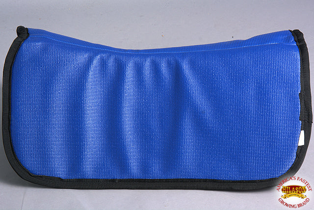 30" X 32" Hilason Shock Absorbing Anti Slip Western Round Saddle Pad Peacock