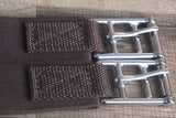 44" Professional Choice Training Elastic Smx English Horse Girth Cinch Brown