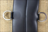 28 Inch Weaver Leather Horse Size Black Neoprene Sleeve Straight Cinch Girth