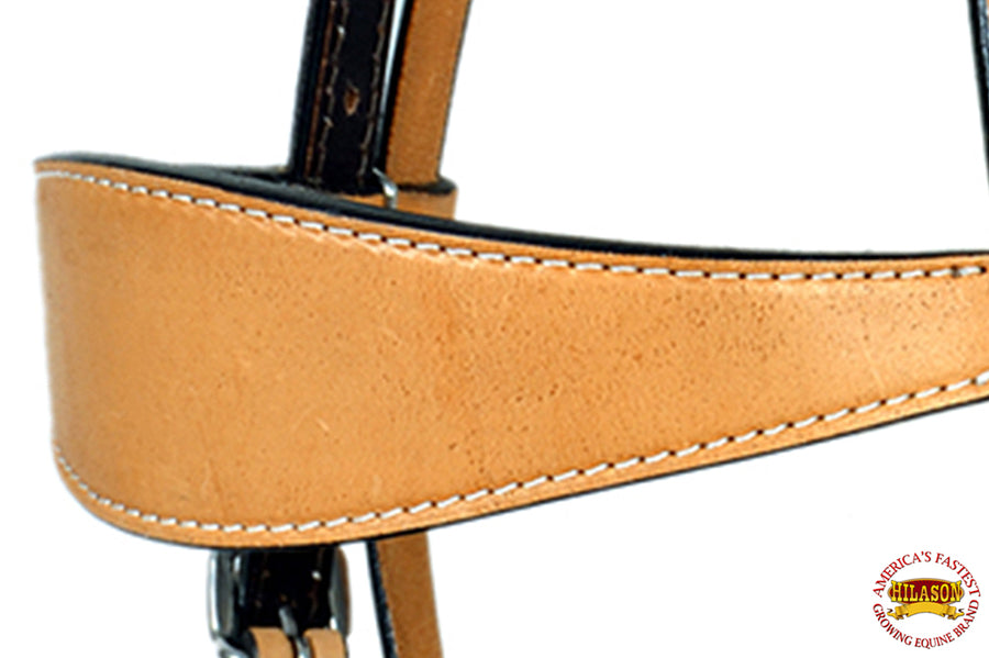 HILASON Western Horse Headstall Breast Collar Set Tack Genuine American Leather | For Horses Headstalls