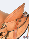 Western Horse Saddle American Leather Ranch Roping Trail Hilason Tan