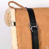 Hilason Western Horse Suede Leather Bareback Pad, Breast Collar & Girth