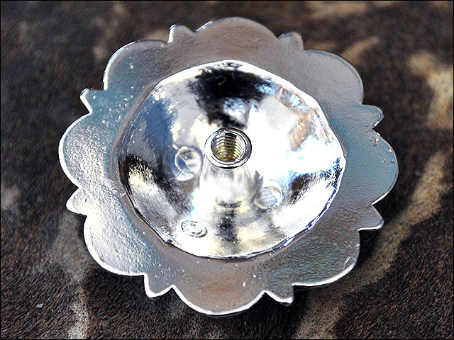 HILASON Western Berry Conchos Glass Rhinestones Bling 1.5" Tack Cowgirl Black Brown Color | Slotted Concho