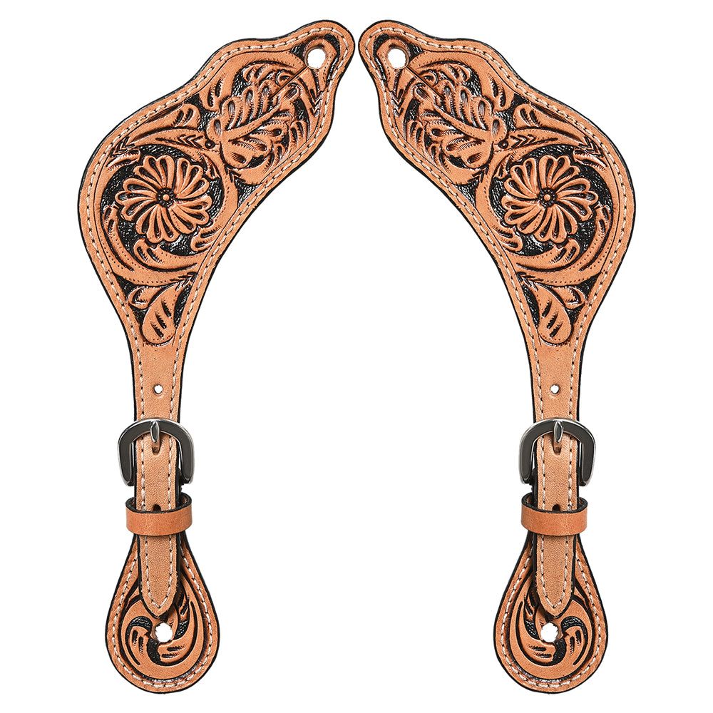Hilason Western Style Men & Womens Spur Straps for Horse Riding, Barrel Racing,Show,and Rodeo
