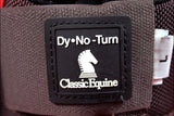 Small Classic Equine Dyno Horse No Turn Bell Boots Pair Chocolate