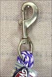 Purple-Orchid Weaver Tack Horse Poly Lead Rope W/ Solid Brass 225 Snap