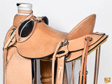 Western Horse Wade Saddle American Leather Ranch Roping Tan