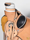 Western Horse Wade Saddle American Leather Ranch Roping Tan