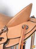 Western Horse Wade Saddle American Leather Ranch Roping Tan