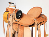 Western Horse Wade Saddle American Leather Ranch Roping Tan