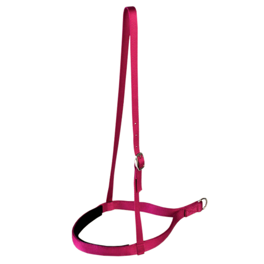 Hilason Western Double Ply Horse Nylon Noseband Black