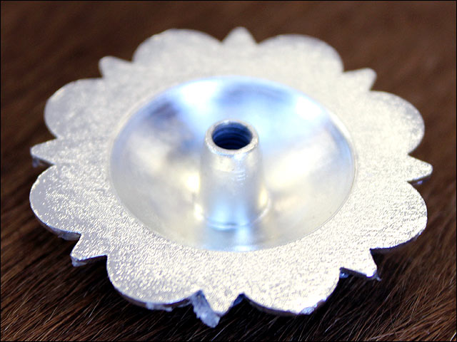 Hilason Blue Purple Crystals 1-1/49 Inch Berry Concho Rhinestone Tack