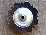 1.25 Inch Amythyst Montana Crystals Berry Silver Bling Saddle Cowgirl