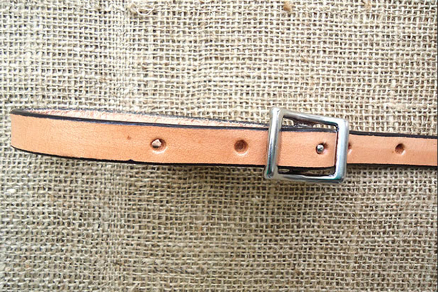 HILASON 28 Inch Western Horse Roping Tie Down Strap Snap Tan| | Leather ties straps for horses