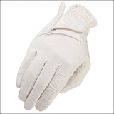 Heritage Gpx Show Horse Riding Equestrian Glove Leather White