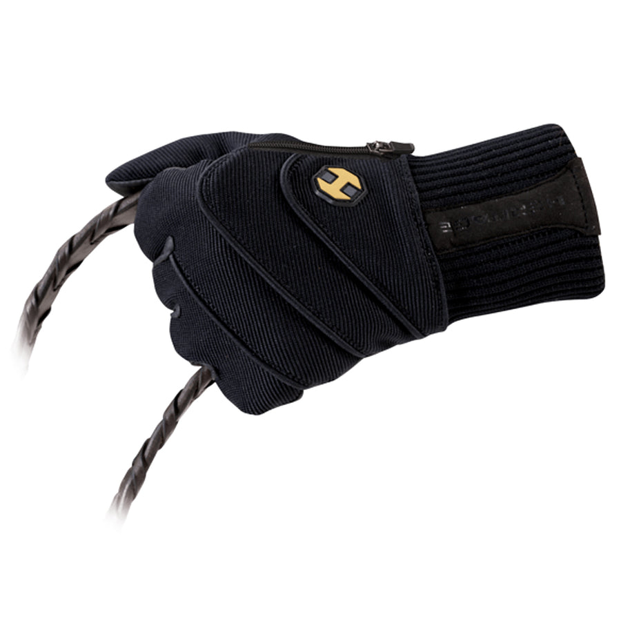 Size 05 Heritage Extreme Winter Horse Riding Equestrian Glove Black