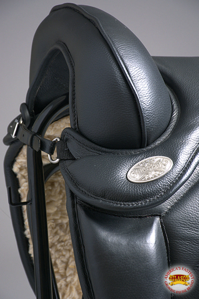 Horse English Treeless Saddle Hilason Endurance Trail Leather