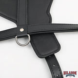 HILASON Genuine Leather Dog Harness Padded Heavy Duty & Comfortable Fit