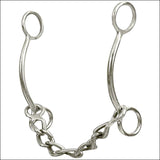 Classic Equine Goosetree Simplicity Horse Bit Chain Mouthpiece