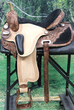 Hilason Flex Tree Western Horse Saddle American Leather Trail Barrel Racing By Hilason