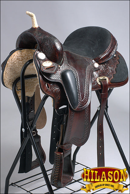 Flex Tree Western Horse Saddle American Leather Trail Barrel Racing By Hilason
