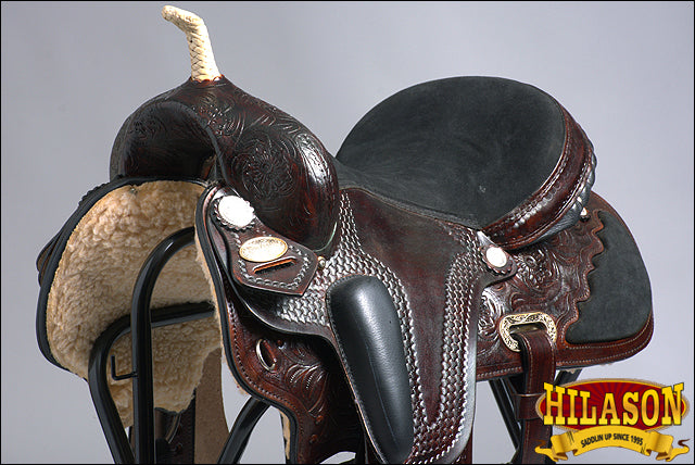 Flex Tree Western Horse Saddle American Leather Trail Barrel Racing By Hilason