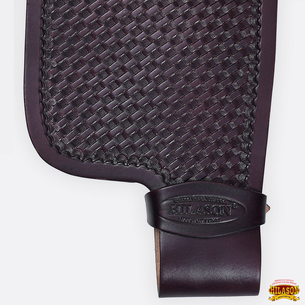 Hilason Hand Tool Leather Saddle Replacement Fender Pair Hobble Strap