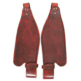 Hilason Hand Tool Leather Saddle Replacement Fender Pair Hobble Strap