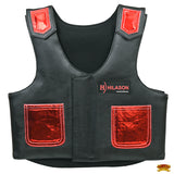Bull Riding Vest Hilason Kids Junior Youth Bull Pro Rodeo Leather Chaps