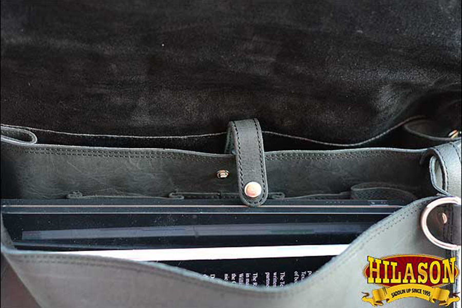 Briefcase Backpack Laptop Bag Glanor Buffalo Leather Hand