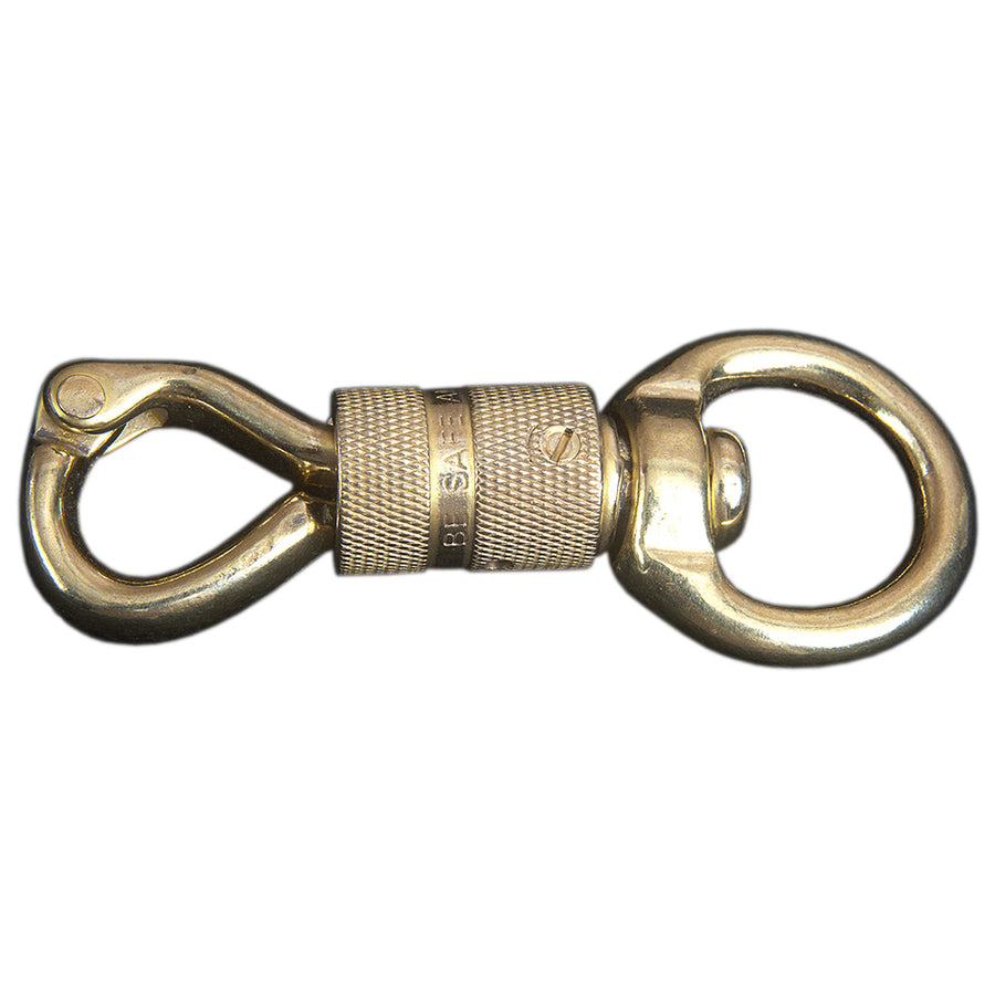 16 Pack 1 In. X 4-1/4 Western Horse Solid Brass Panic Snap With Word - Uhorse