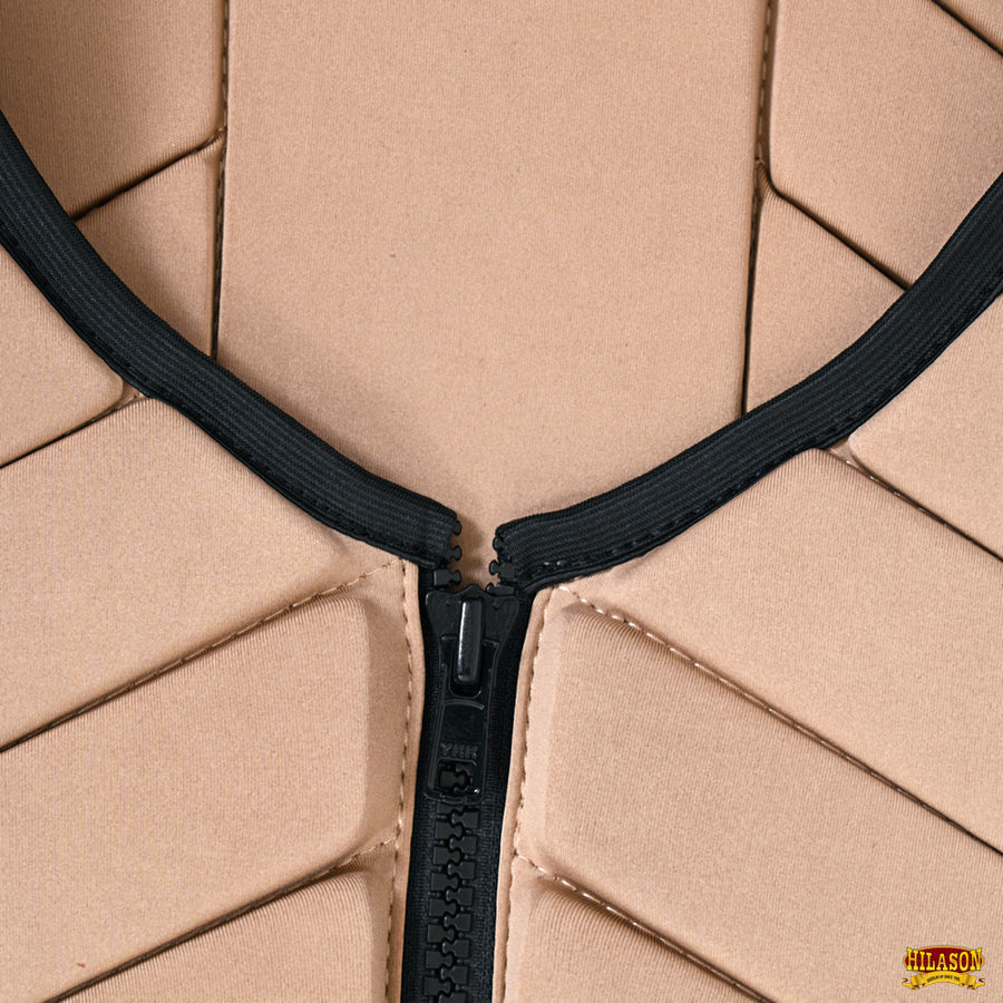 HILASON Equestrian Horse Vest Safety Protective Adult Eventing Tan | Riding Unisex Rodeo