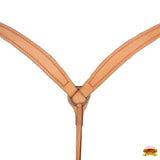 Hilason Western American Leather Horse Breast Collar Tan